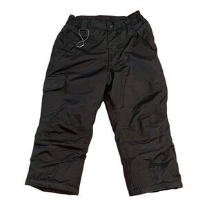 Vertical9 Kid's Snow Pants Black Insulated Waterproof Size XXS 4/5